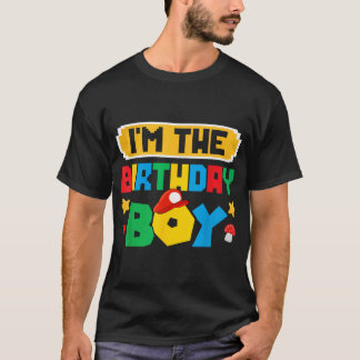 Imhe Birthday Boy Game Gaming Family Matchings boy Tシャツ