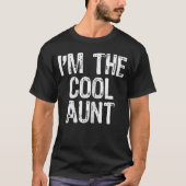 Imhe Cool Aunt Funny retro Tシャツ (正面)