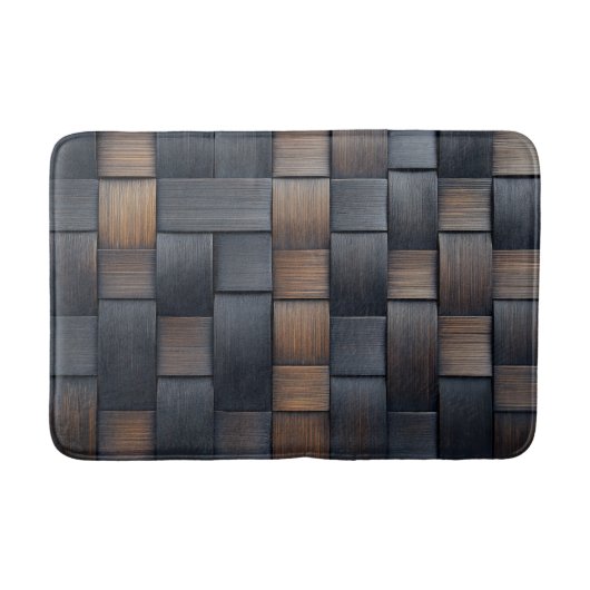 Imitation Bamboo Weave バスマット (正面)