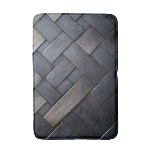 Imitation Bamboo Weave バスマット (正面縦)