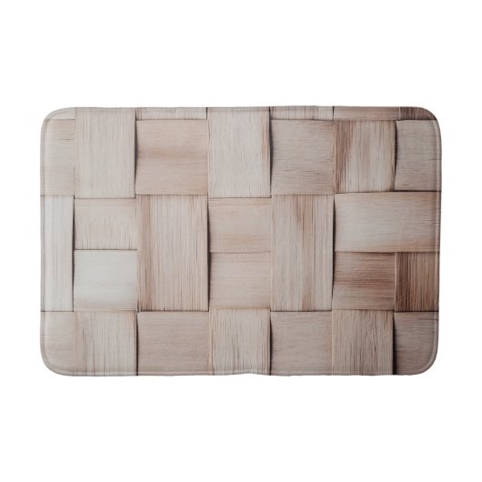 Imitation Bamboo Weave バスマット (正面)