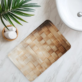 Imitation Bamboo Weave バスマット