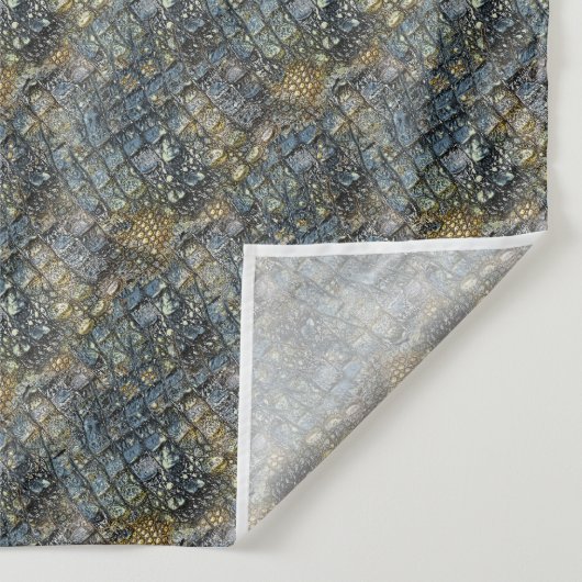 Imitation crocodile skin. Animal print. タペストリー (詳細)