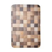 Imitation Wooden Tile バスマット (正面縦)