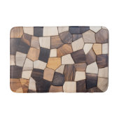 Imitation Wooden Tile バスマット (正面)