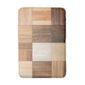 Imitation Wooden Tile バスマット (正面縦)