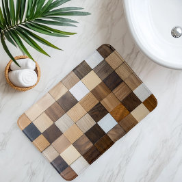 Imitation Wooden Tile バスマット