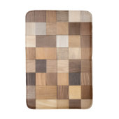 Imitation Wooden Tile バスマット (正面縦)