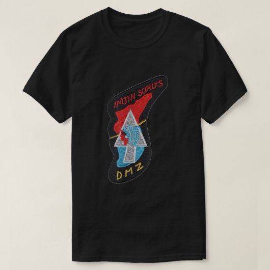 Imjin Scout DMZ韓国第2歩兵師団A Tシャツ (デザイン正面)