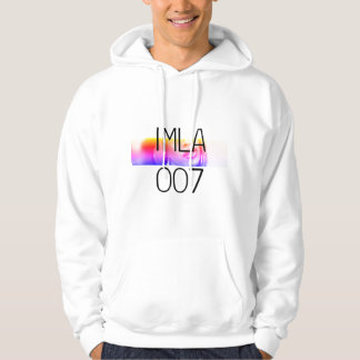 IMLA 007.フード付きスウェットシャツ（唇） パーカ