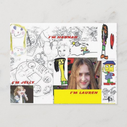 ImLaurenはがき ポストカード (正面)