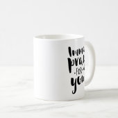 Immaはあなたのために祈ります コーヒーマグカップ (正面右)