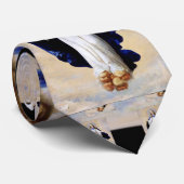 Immaculate Conception Cloud and Cherub - Zurbaran ネクタイ (ロール)