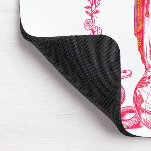 Immaculate Conception Dec 8 Virgin Mary Catholic D マウスパッド (コーナー)