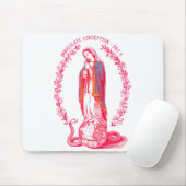 Immaculate Conception Dec 8 Virgin Mary Catholic D マウスパッド (マウス)