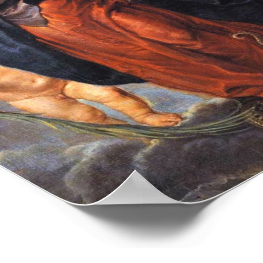 Immaculate Conception - Peter Paul Rubens ポスター (角)