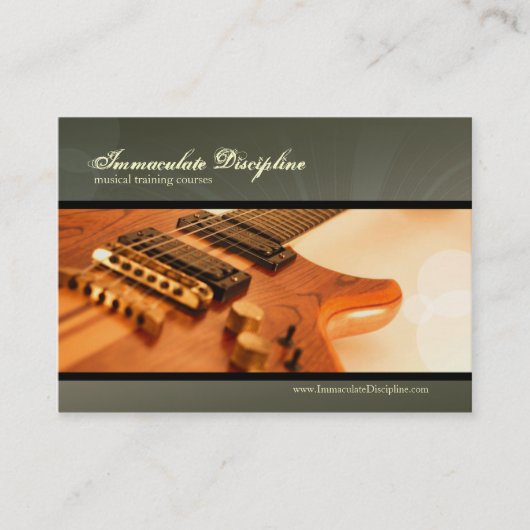 Immaculate Discipline Chubby Business Card 名刺 (正面)