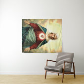 Immaculate Heart Virgin Mary タペストリー (インサイチュ(横))