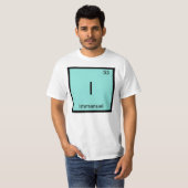 Immanuel 名前 化学 元素 周期表 tシャツ (正面フル)