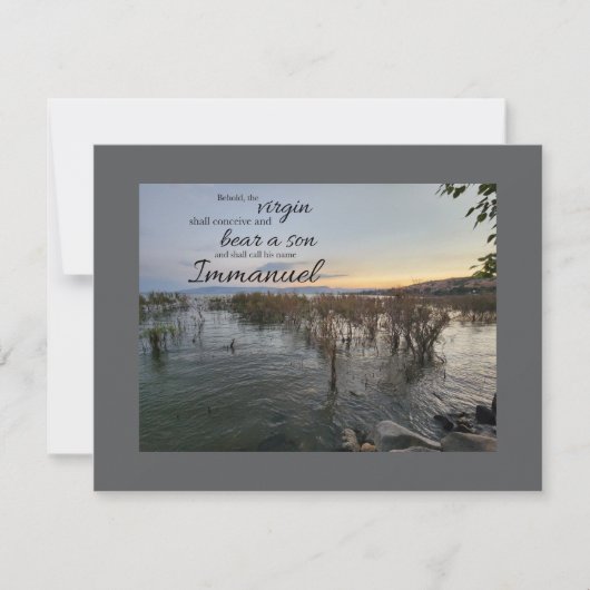 Immanuel (Emmanuel) Card ノートカード (正面)