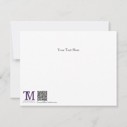 Immanuel (Emmanuel) Card ノートカード (裏面)