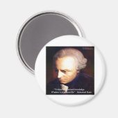 Immanuel Kant Science Vs Knowledge引用文・ギフト マグネット (正面/裏面)
