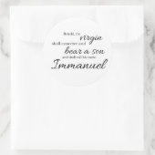 Immanuel Sticker ラウンドシール (バッグ)