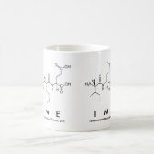 Immeペプチド名mug コーヒーマグカップ (中央)