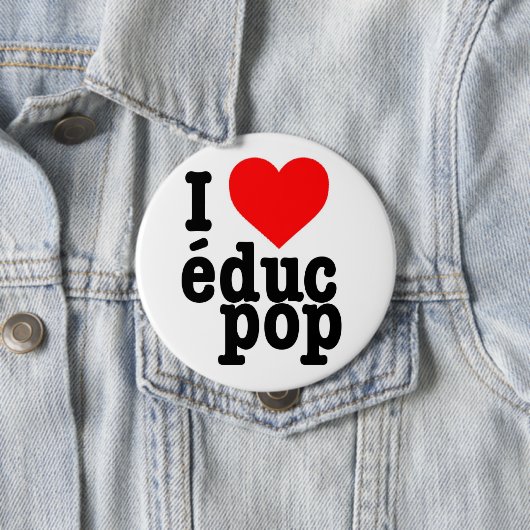 Immense Badge I love educ pop 缶バッジ (インサイチュ)