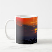 Immense Gratitude Sunset Beach Inspired コーヒーマグカップ (左)