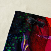 IMMERSION de Christèle Chabrette ビーチタオル (インサイチュ)