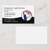 Immigration Naturalization Attorney 名刺 (正面/裏面)