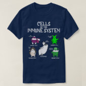 Immune System Cells Biology Cell Science Humor Imm Tシャツ (デザイン正面)