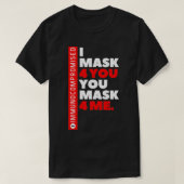 Immunocompromised I MASK 4 YOU Tシャツ (デザイン正面)