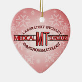 IMMUNOHEMATOLOGYの専門家MT医学TECHNOLOGIS セラミックオーナメント (右)