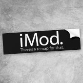 iMod バンパーステッカー