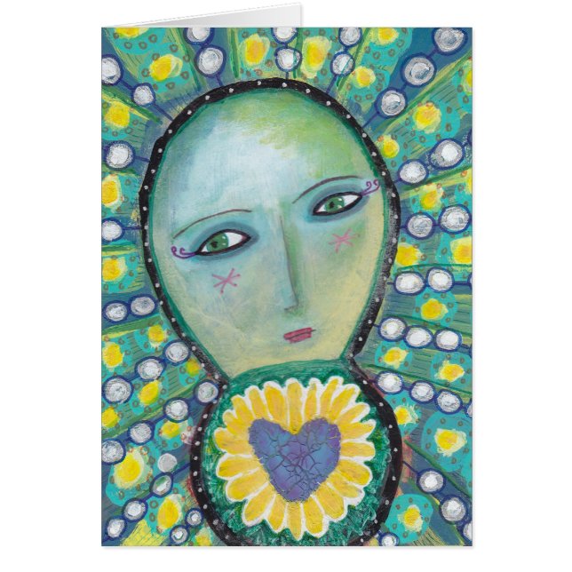 Imogenの空白のなカード (正面)