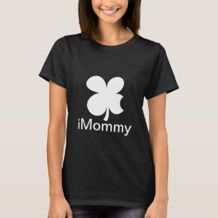 iMommy妊娠シャツ Appleロゴパロディ Tシャツ