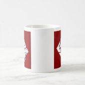 Imotion Art Is Pure – Red Art Quote Mug コーヒーマグカップ (中央)