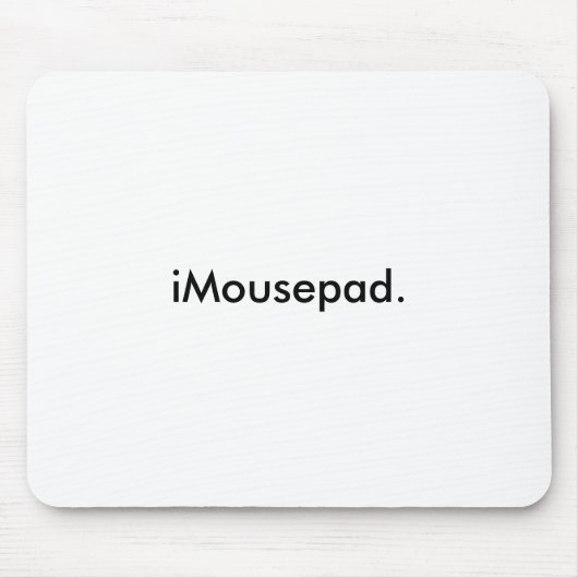 iMousepad. マウスパッド (正面)