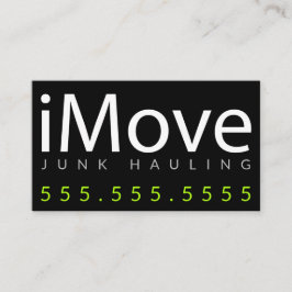 iMove。 がらくたの強く引くか、または移動名刺 名刺