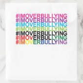 #IMOVERBULLYINGステッカー#Proud2BNaturalMe 長方形シール (バッグ)
