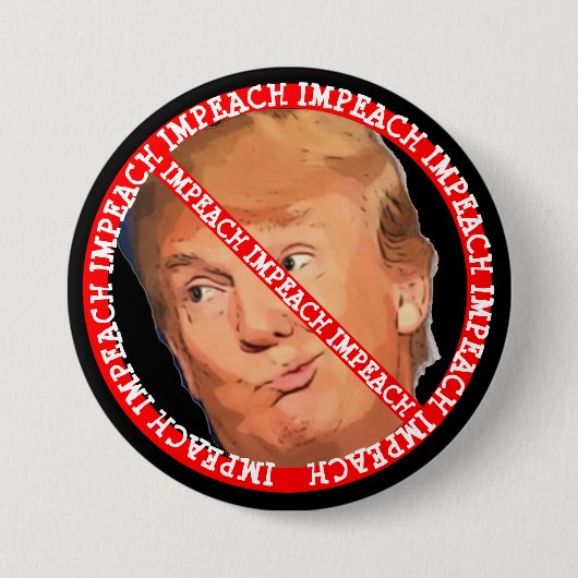 Impach Donald Trumpボタン 缶バッジ (正面)