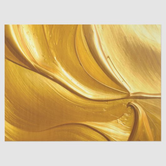Impasto Gold paint 薄葉紙 (正面)