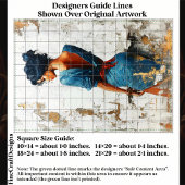 Impasto Oil Style,Dark Lady in Blue EL5L Decoupage 薄葉紙