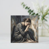 Impasto Woman | Emotional Art カード (スタンド正面)