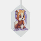 Impatience folle ガラスオーナメント (正面右)