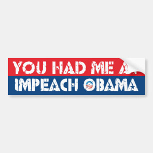 IMPEACHオバマで私がありました バンパーステッカー