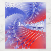 #Impeachトランプワインボトルラベル ワインラベル (シングルラベル)