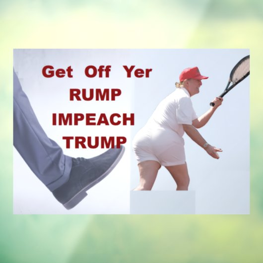 IMPEACH ウィンドウサイン (シート3)